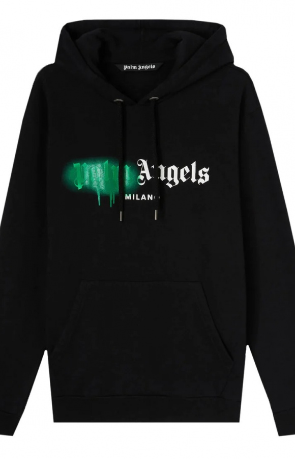 PALM ANGELS SPRAYED HOODIE