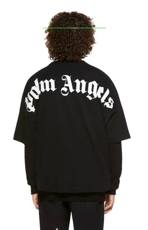 PALM ANGELS OVERSIZED LOGO T-SHIRT